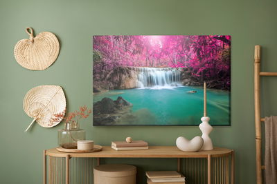 Ljuddämpande tavla - Beautiful waterfall