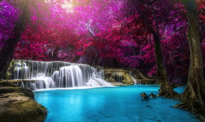 Ljuddämpande tavla - Kanchanaburi waterfall