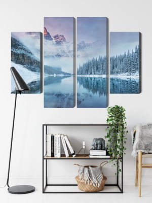 Ljuddämpande tavla - Canadian Moraine Lake on a