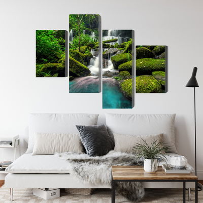 Ljuddämpande tavla - A beautiful waterfall