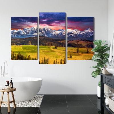 Ljuddämpande tavla - Landscape with the polish