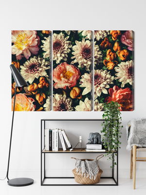 Ljuddämpande tavla - Variety of colorful 3d