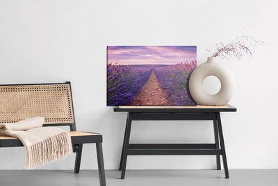 Ljuddämpande tavla - Beautiful lavender field