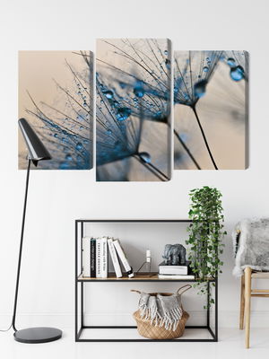 Ljuddämpande tavla - Dandelions with water