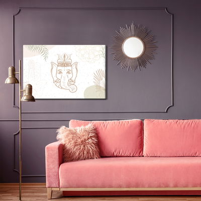 Ljuddämpande tavla - Drawing of ganesha