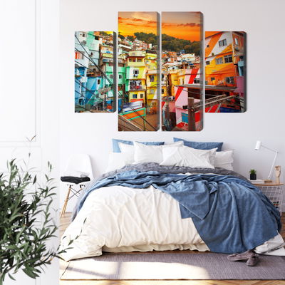 Ljuddämpande tavla - Rio de janeiro city center