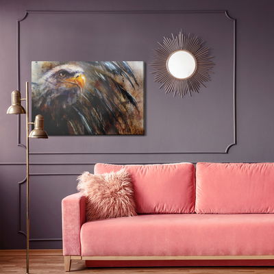 Ljuddämpande tavla - Eagle as painted