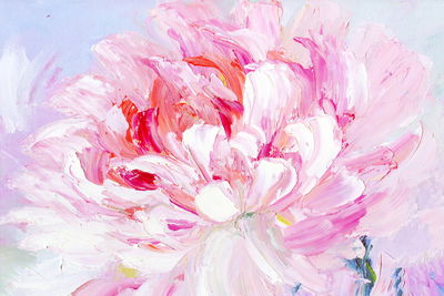 Ljuddämpande tavla - Painted pentecost rose