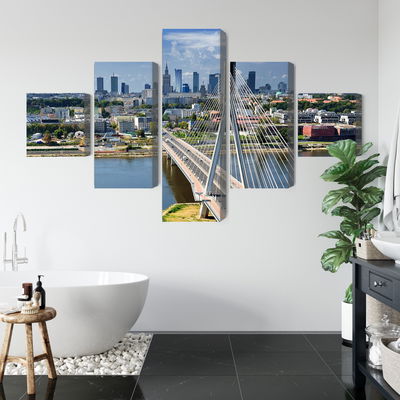 Ljuddämpande tavla - The bridge with the Warsaw