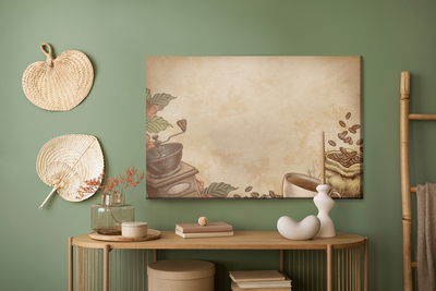 Ljuddämpande tavla - Retro coffee