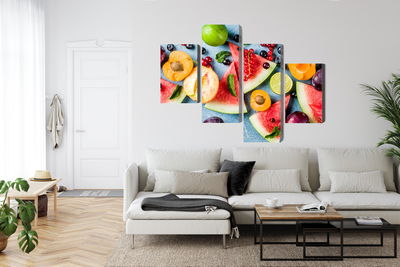 Ljuddämpande tavla - Holiday fruit
