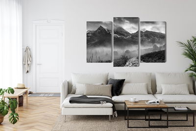 Ljuddämpande tavla - Hala gasienicowa in black