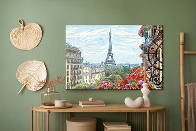 Ljuddämpande tavla - Paris as drawn