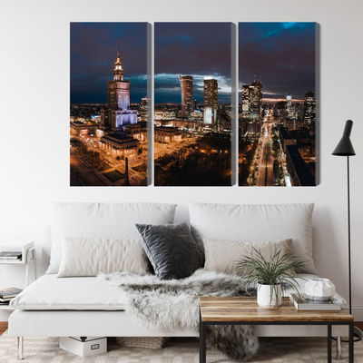 Ljuddämpande tavla - Panorama of the center