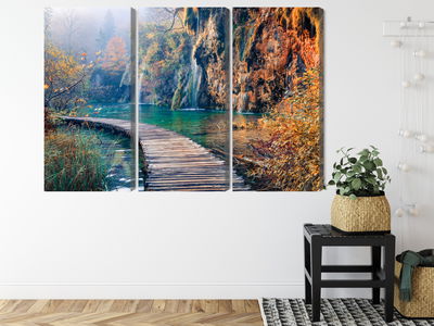 Ljuddämpande tavla - Plitvice lakes national park