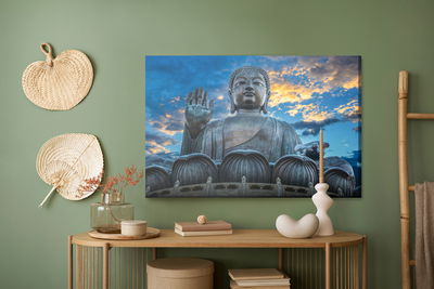 Ljuddämpande tavla - Buddha statue at po lin