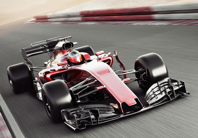 Ljuddämpande tavla - F1 racing car