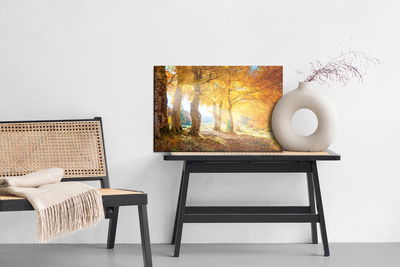 Ljuddämpande tavla - Warm autumn landscape