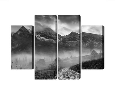 Ljuddämpande tavla - Hala gasienicowa in black