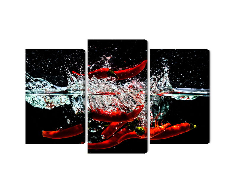 Ljuddämpande tavla - Chili in water