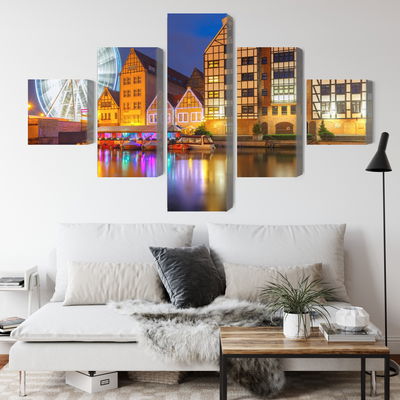 Ljuddämpande tavla - Motlawa in gdansk