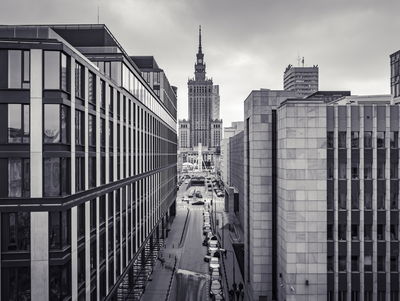 Ljuddämpande tavla - Black and white panorama