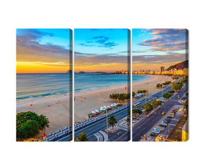 Ljuddämpande tavla - Sunrise view of copacabana