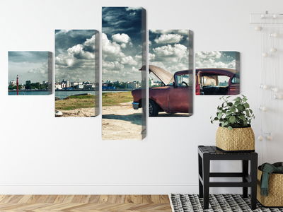 Ljuddämpande tavla - Panoramic view of havana