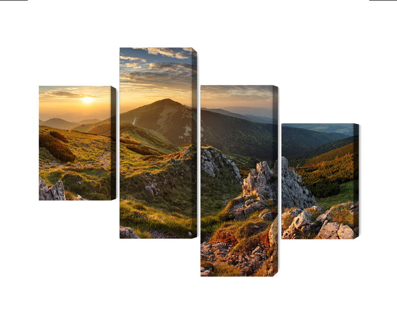 Ljuddämpande tavla - Bread mountain peak