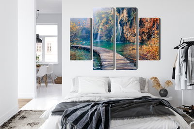 Ljuddämpande tavla - Plitvice lakes national park