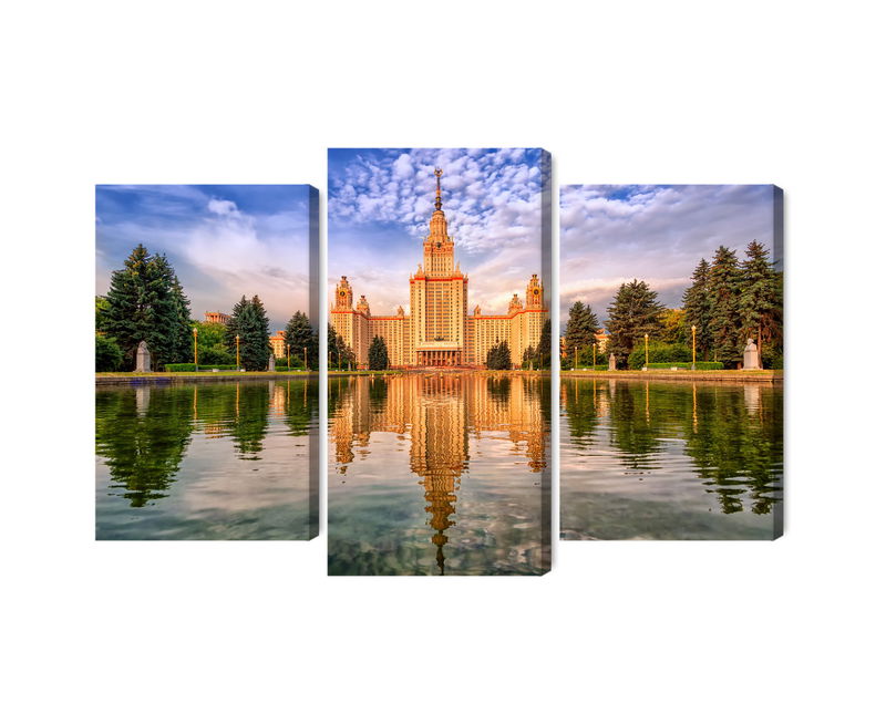 Ljuddämpande tavla - View of the building