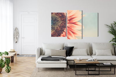 Ljuddämpande tavla - Blooming sunflower