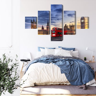 Ljuddämpande tavla - Panorama of westminster