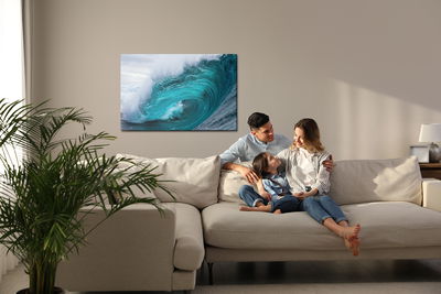 Ljuddämpande tavla - Great sea wave