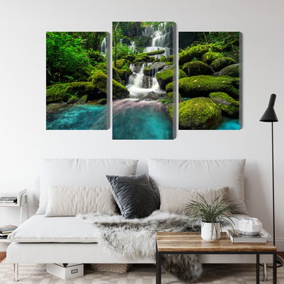 Ljuddämpande tavla - A beautiful waterfall