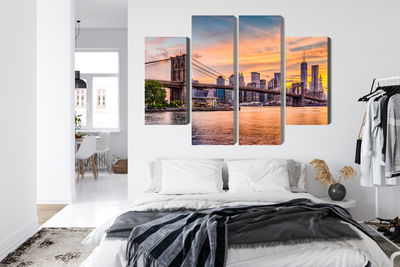 Ljuddämpande tavla - New York city panoramic