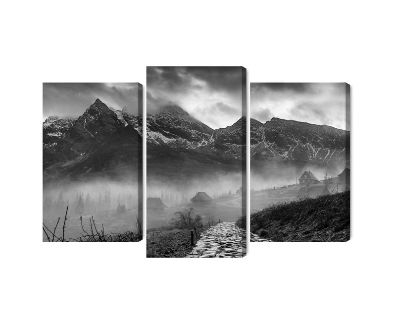 Ljuddämpande tavla - Hala gasienicowa in black