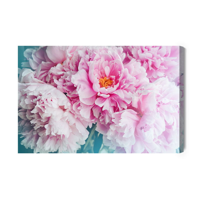 Ljuddämpande tavla - Delicate peonies