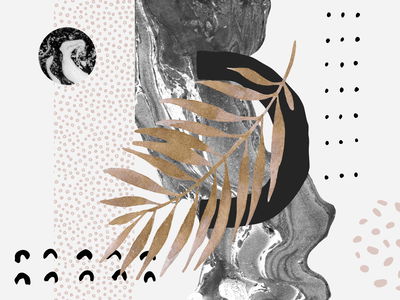 Ljuddämpande tavla - Stylish abstraction