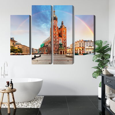 Ljuddämpande tavla - St. mary's basilica in Kraków