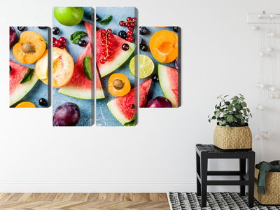 Ljuddämpande tavla - Holiday fruit