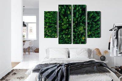 Ljuddämpande tavla - Aerial view of the green