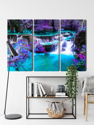 Ljuddämpande tavla - Huay mae khamin waterfall