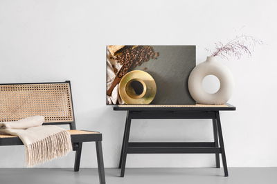 Ljuddämpande tavla - Coffee with milk foam