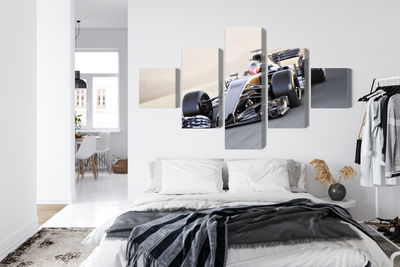 Ljuddämpande tavla - Formula 1 car