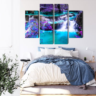Ljuddämpande tavla - Huay mae khamin waterfall