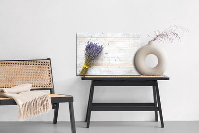 Ljuddämpande tavla - Lavender on a background