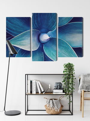 Ljuddämpande tavla - Top view of the plant