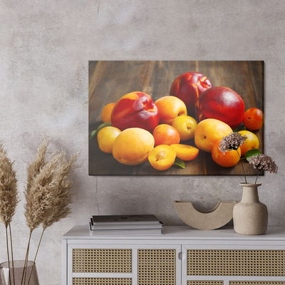 Ljuddämpande tavla - Nectarines with apricots