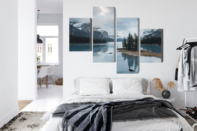 Ljuddämpande tavla - Ghost island in jasper